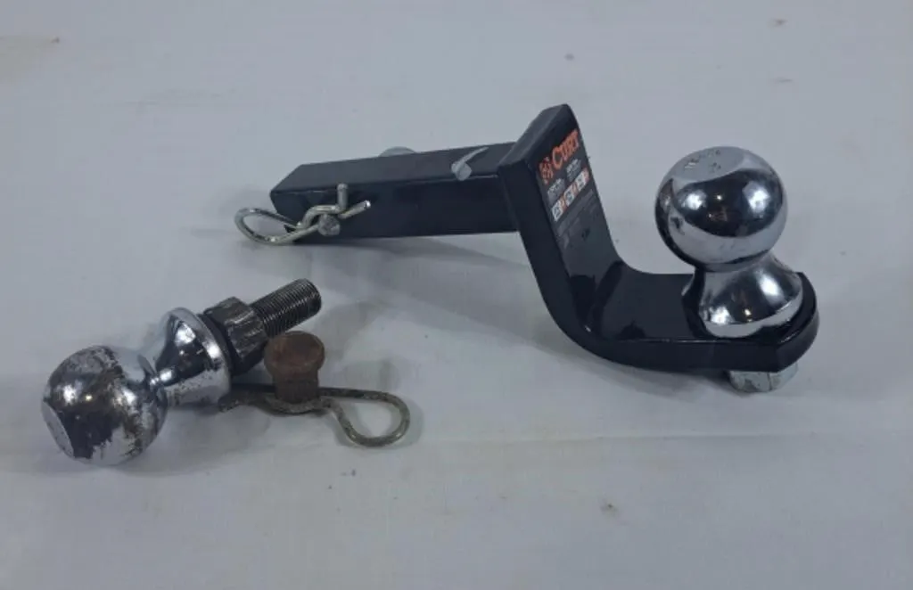 Curt Towing Hitch. Two Inch Ball and Spare 1-7/8"