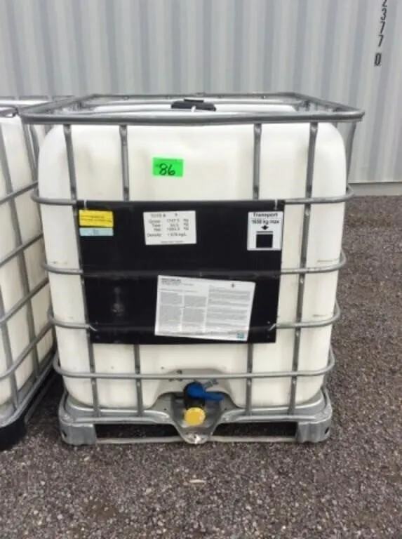 Used Bulk Tote, Previously Contained Paint