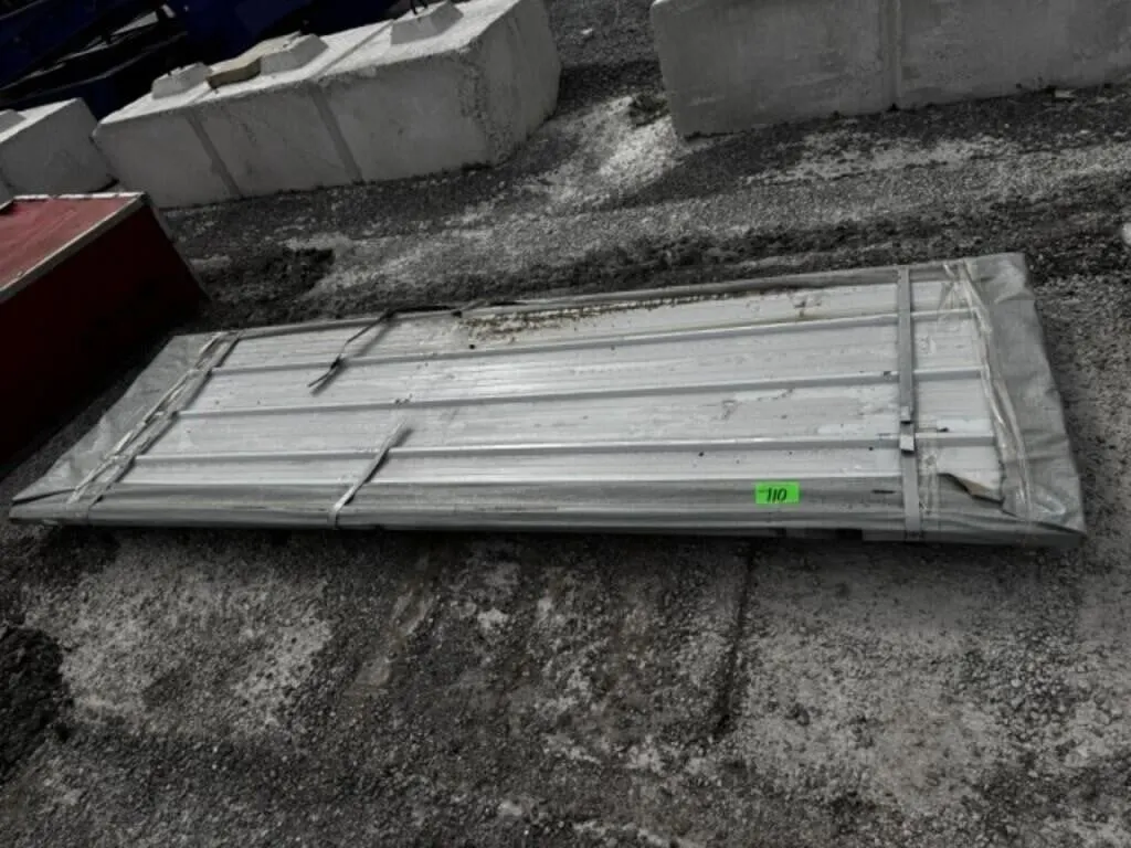 2026 Sklp Unused Galvalume Steel Siding Roofing