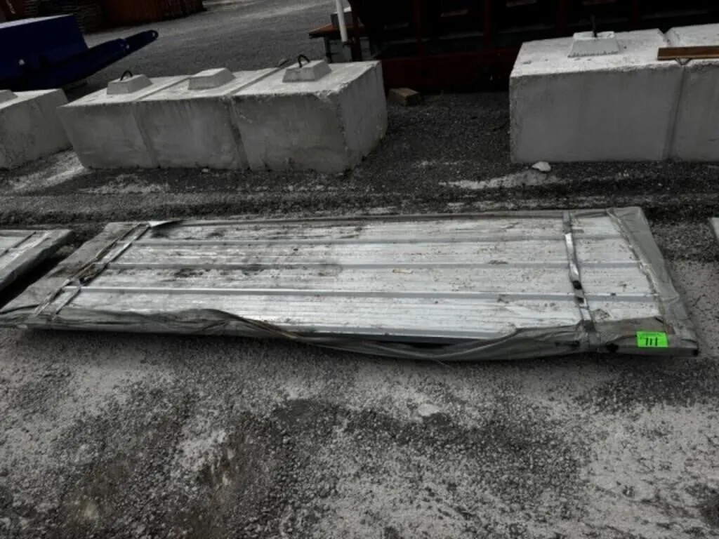 2026 Sklp Unused Galvalume Steel Siding Roofing