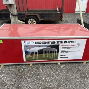 2026 Unused Sklp All Steel Carport Sk-sc40