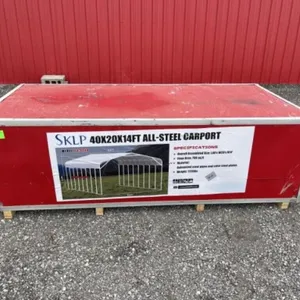 2026 Unused Sklp All Steel Carport Sk-sc40
