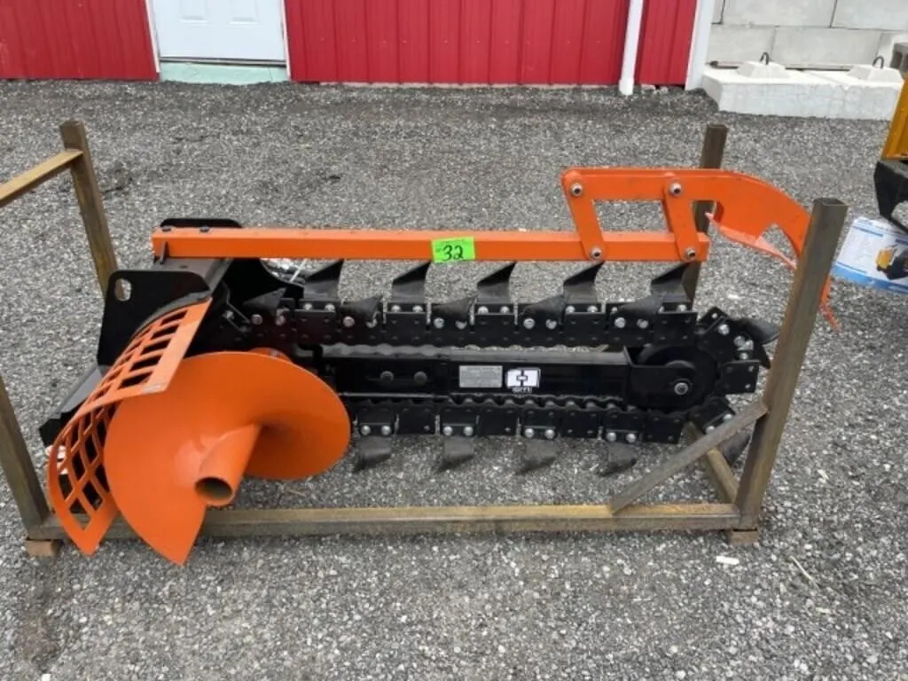 2026 Giyi Unused Mini Skid Steer Trencher Gy-x39