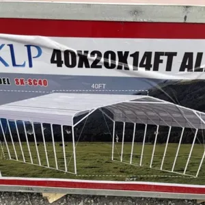 2026 Unused Sklp All Steel Carport Sk-sc40