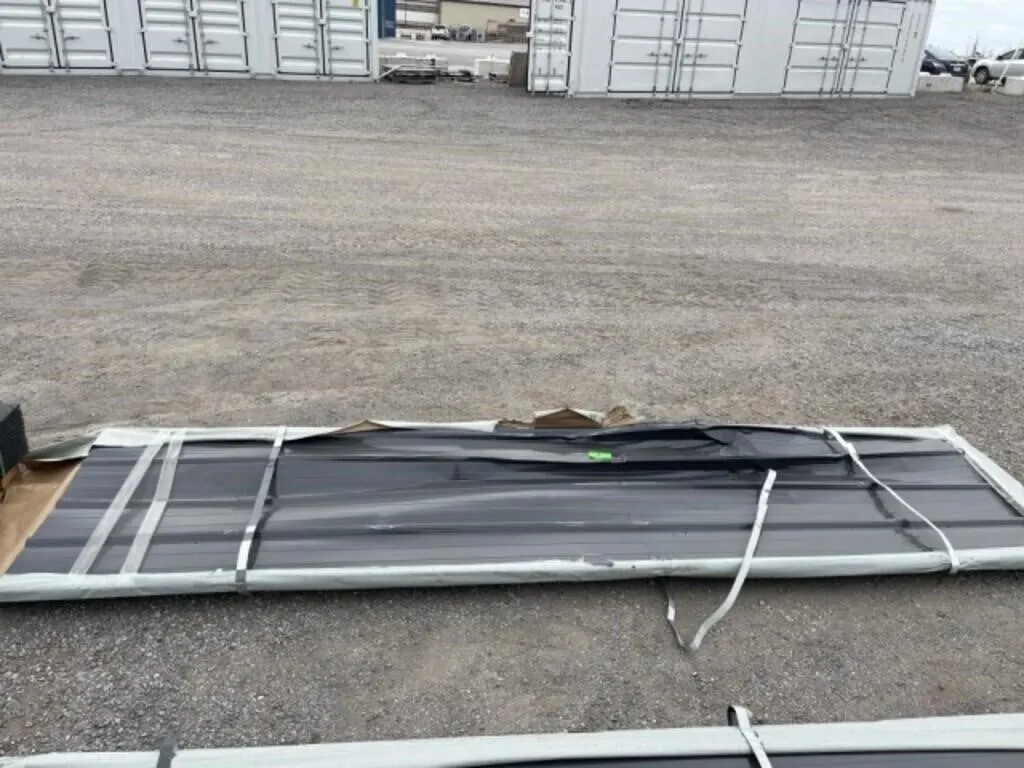 2026 Unused 50pc Galvalume Steel Siding Roofing