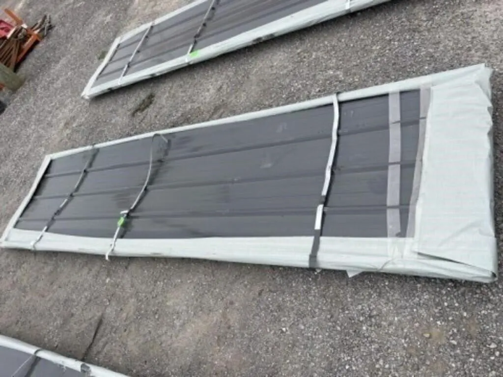 2026 Unused 50pc Galvalume Steel Siding Roofing