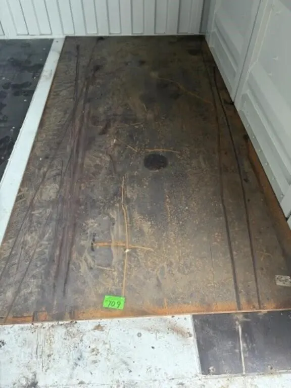 2026 Unused 5ft X 10ft 0.75 In. Thick Steel Plate