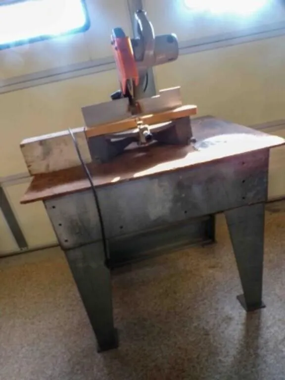 Vintage Rockwell Motorized Miter Box Heavy