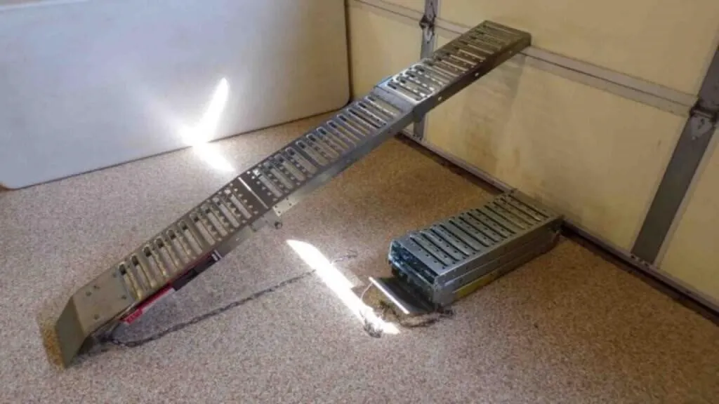 Set of Haul-Master Tri-Fold Loading Ramp