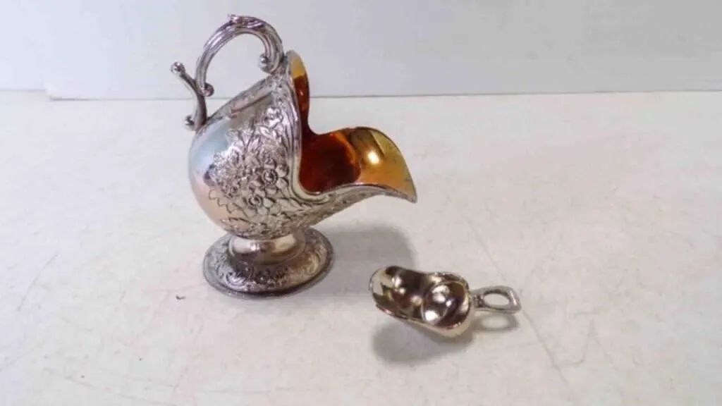 Vintage Victorian Style Burnished Copper Wash