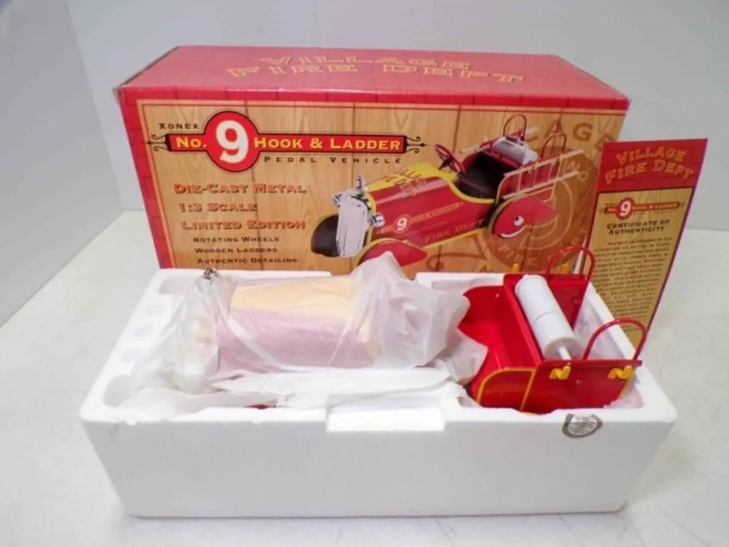 Xonex No. 9 Hook & Ladder Pedal Vehicle 1:3 Scale