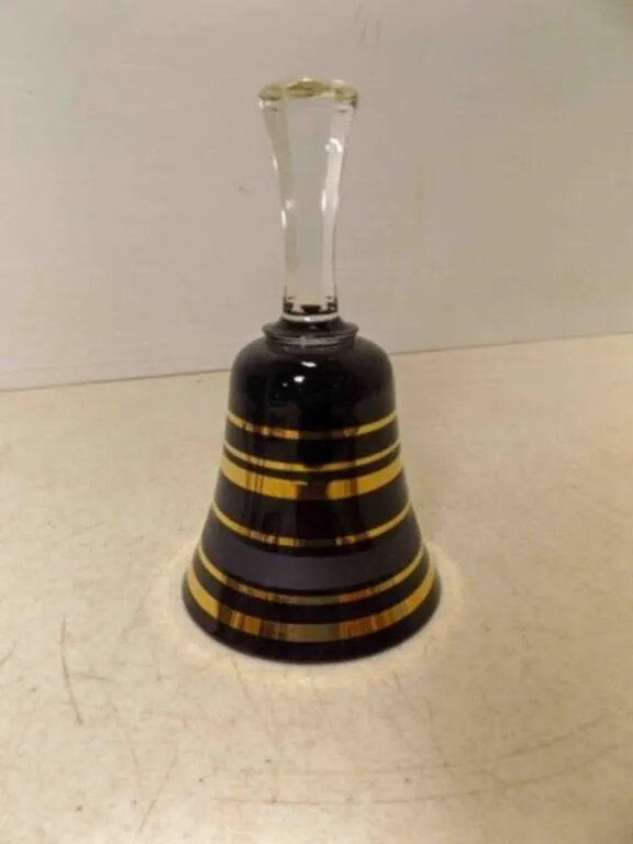 Vintage Bohemian Crystal Dinner Bell