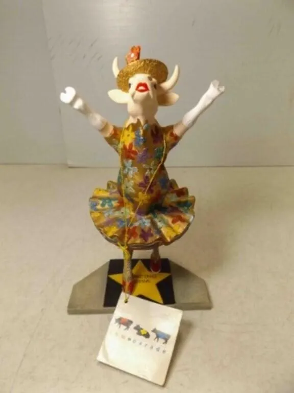 Cow Parade Dancing Diva Figurine
