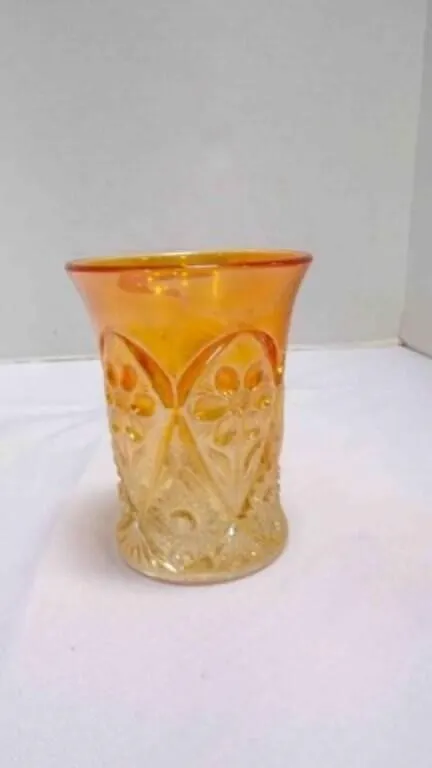 Vintage Imperial Glass Pattern 474 Marigold