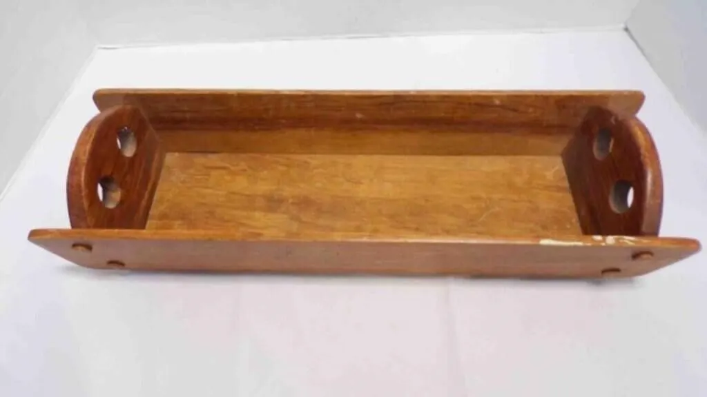 Vintage Mid-Century Modern Wood Wall Mounted