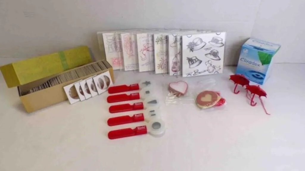 Lot of Mixed Crafting Tools & Stamp Supplies