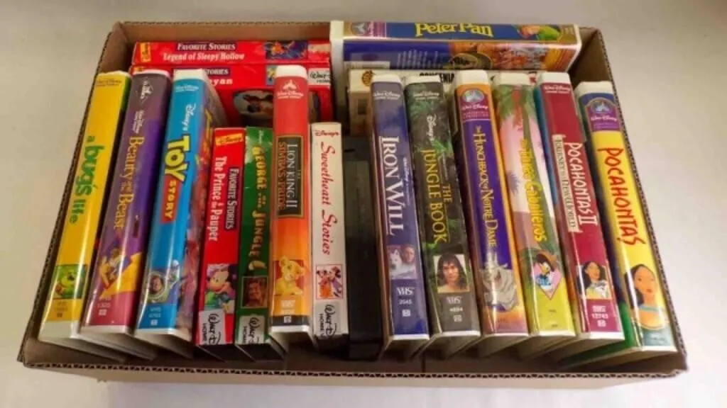 20 + Vintage Walt Disney & Family VHS TAPES
