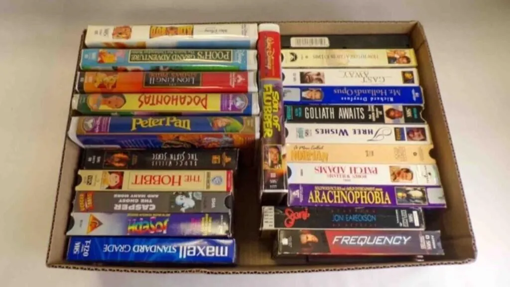 20 + Vintage Walt Disney & Family VHS TAPES