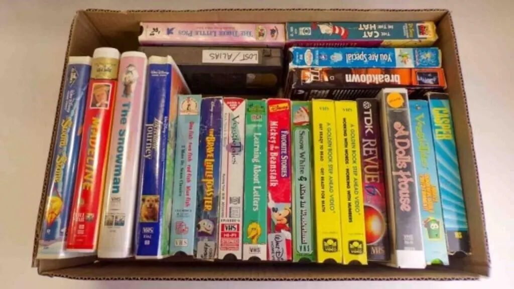20 + Vintage Family & Children VHS TAPES