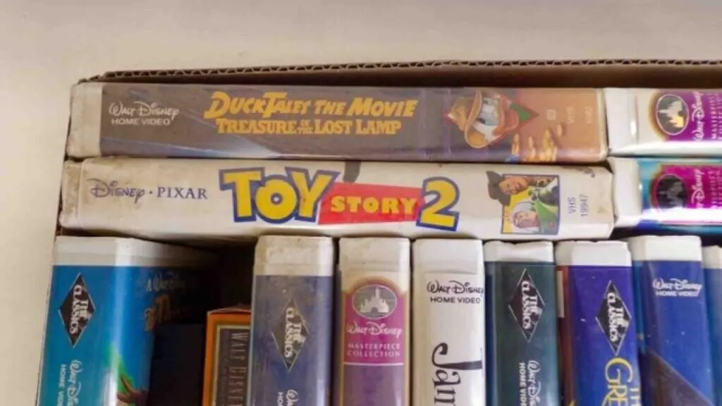 20 + Vintage Walt Disney Family VHS TAPES