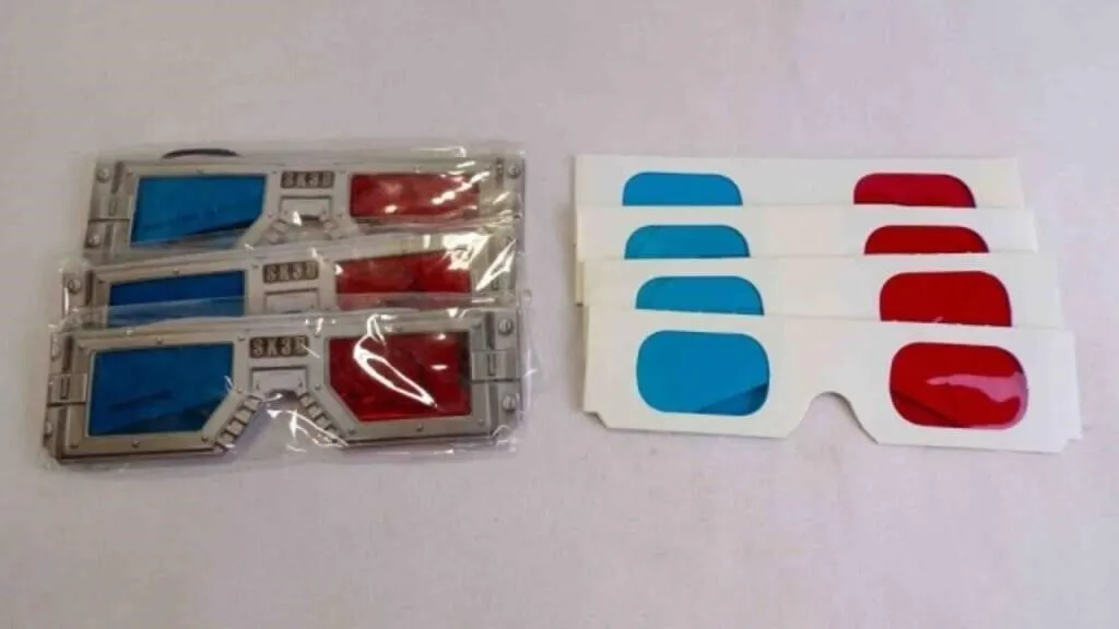 7 Classic 3-D Movie Glasses