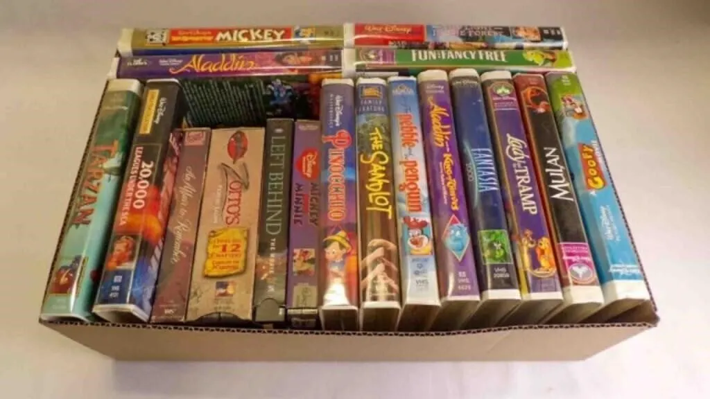 20 + Vintage Walt Disney & Family VHS TAPES