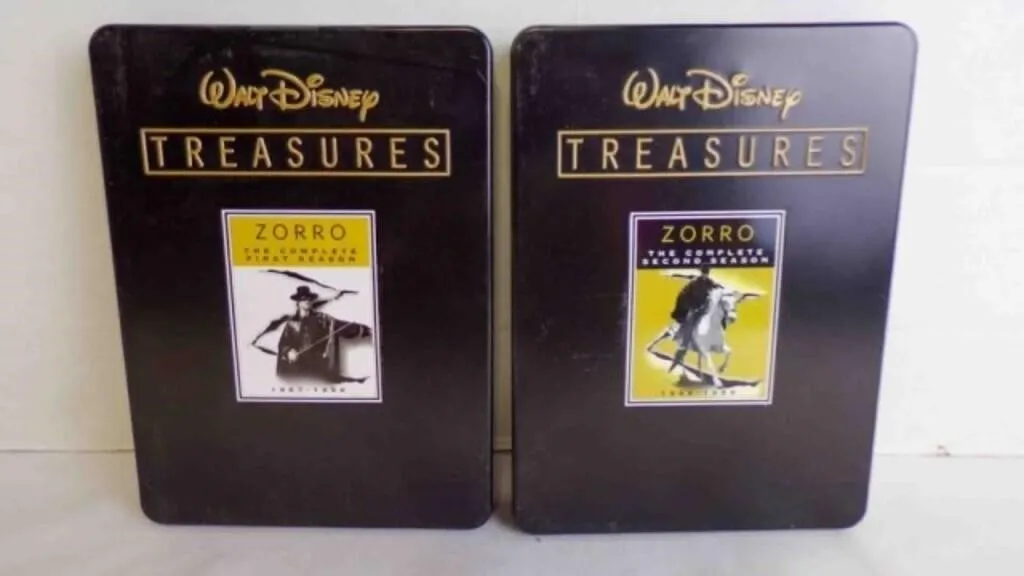 Rare ZORRO Walt Disney Treasures Limited DVD SETS