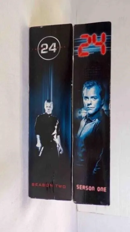 SEASONS One & Two of Early 2000s TV Series "24"