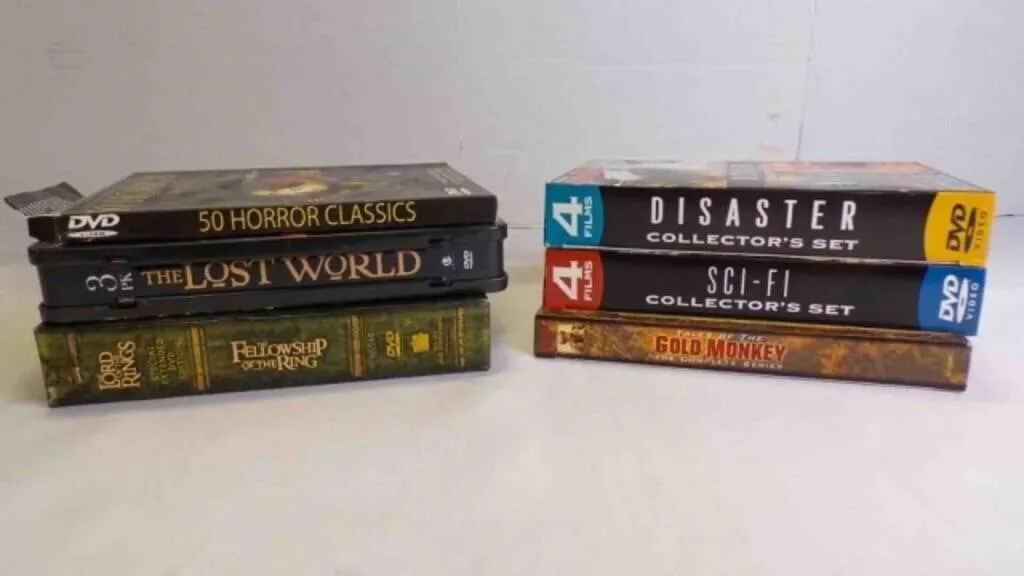 MIXED GENRE COLLECTIONS of DVD SETS