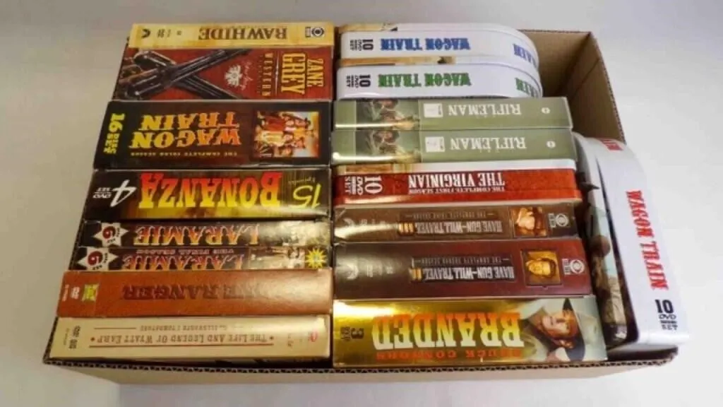 Large Mixed Genre DVD COLLECTION SETS