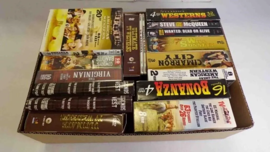 Large Mixed Genre DVD COLLECTION SETS