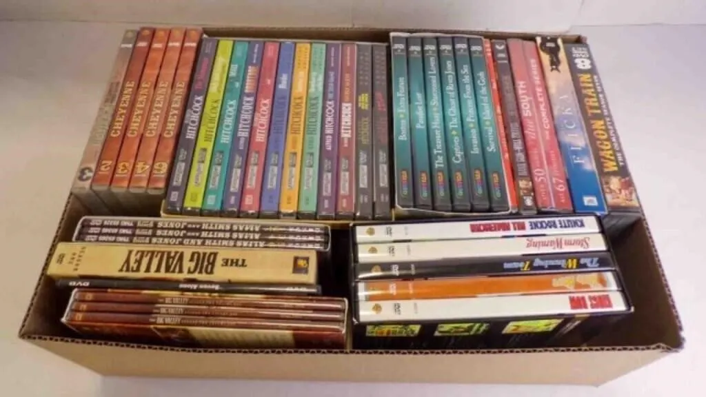 Large Mixed Genre DVD COLLECTION SETS