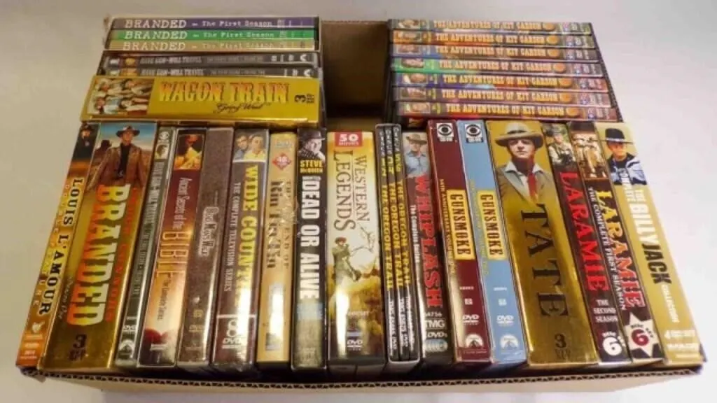 Large Mixed Genre DVD COLLECTION SETS