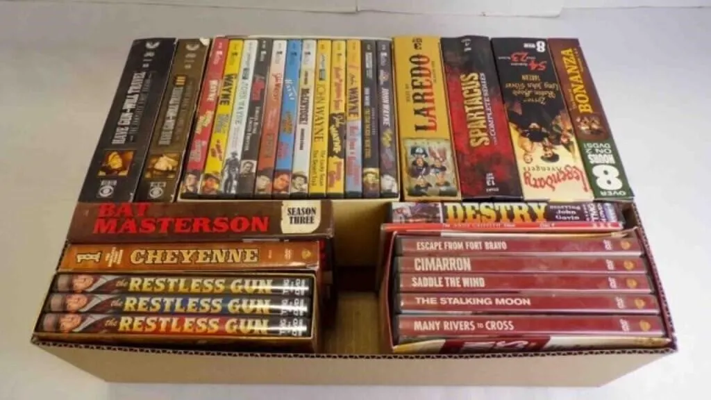 Large Mixed Genre DVD COLLECTION SETS