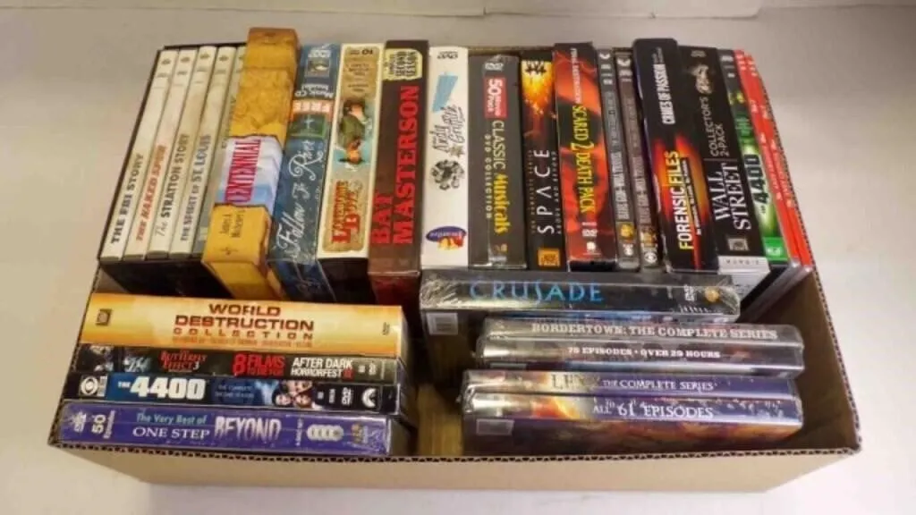 Large Mixed Genre DVD COLLECTION SETS