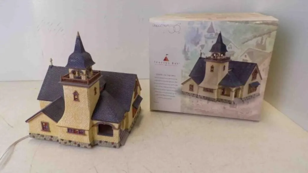 Vintage "Chapel on the Hill" Light-Up Figurine