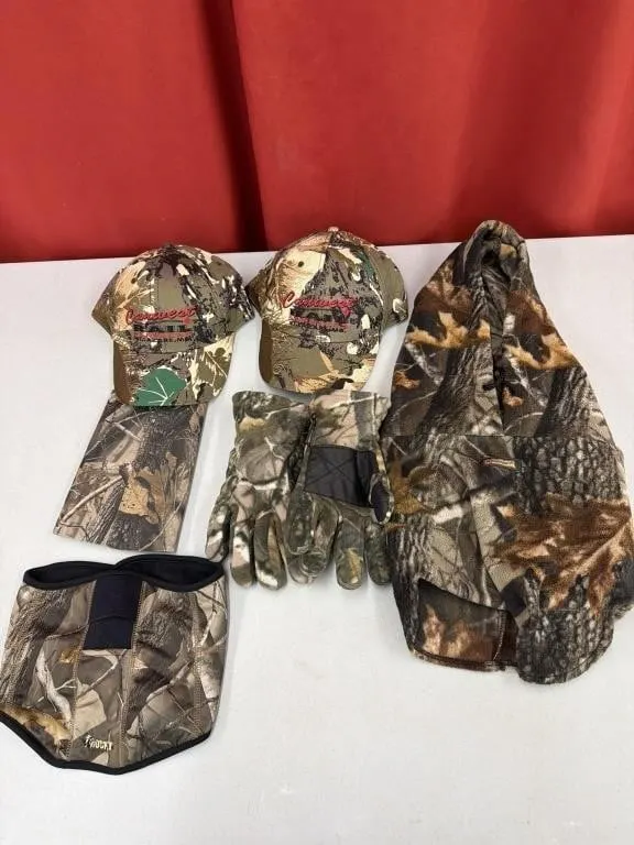 2 Men�s Hats, Med Gloves , Thinsulate Face W