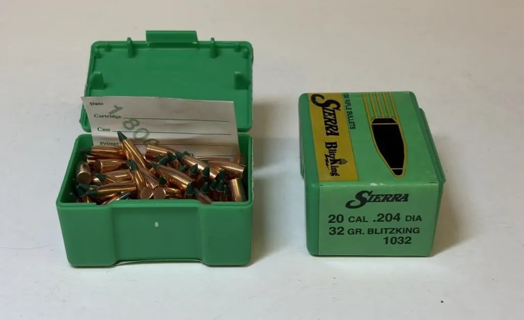 Sierra 20 Cal .204 DIA Ammunition