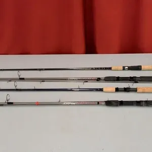 Assorted Fishing Poles. No Reels. Elan, zX3,