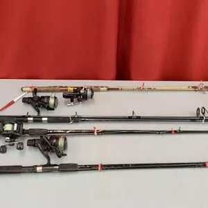 Assorted Fishing Poles. Black Beauty, Shimano,