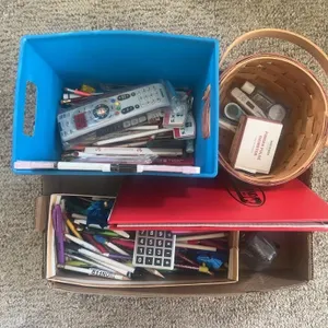 Mixed Lot: Office Supplies & Medical Devices