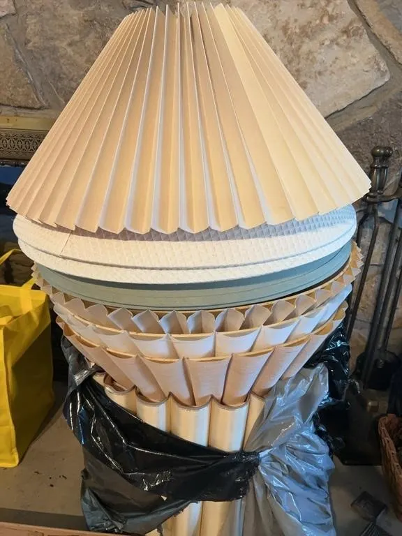 Assorted Tapered Lamp Shades Collection