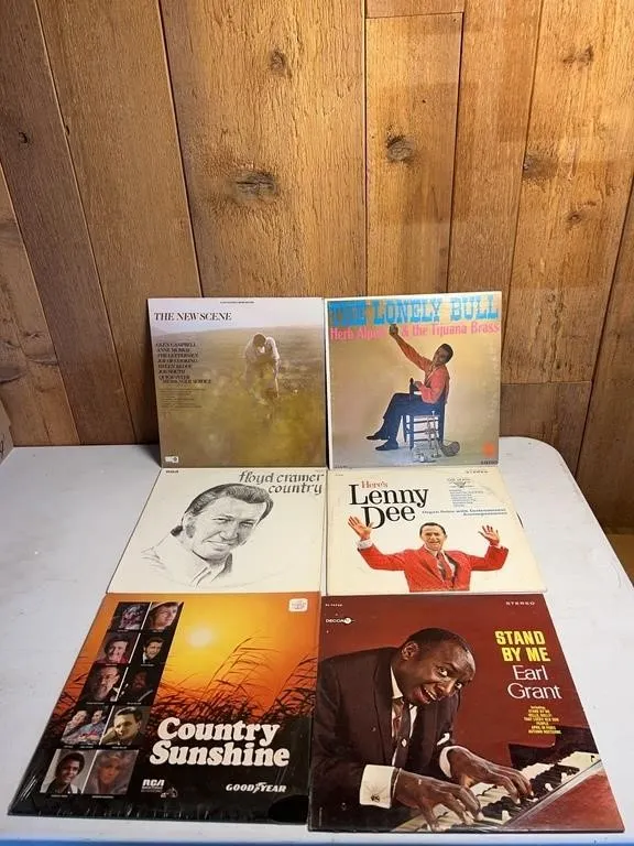 Mid-Century Vinyl Records Lot