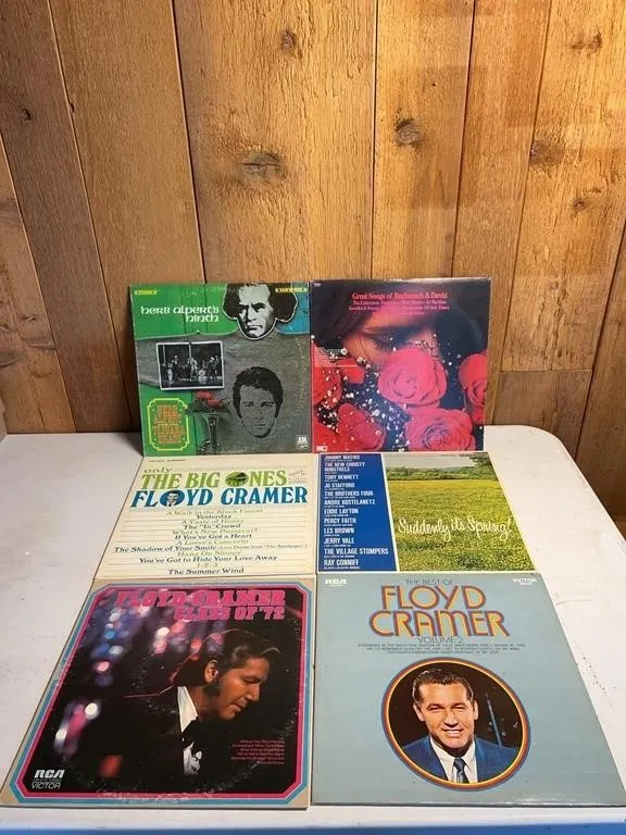 Lot of 6 Vinyl LP Albums: Cramer & Alpert