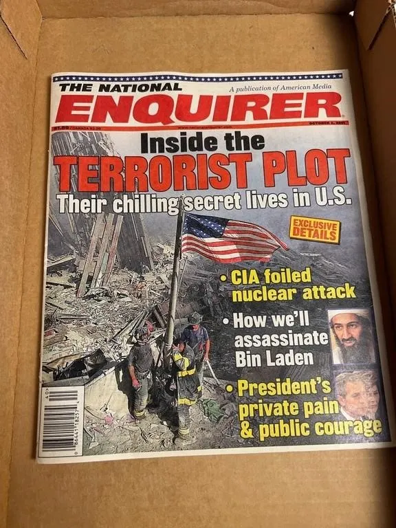 National Enquirer 10/2/2001 9/11 Commemorative