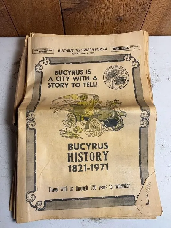 Bucyrus Telegraph-Forum 150th Edition 1971