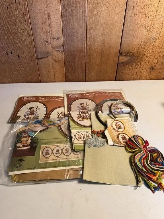 Paragon Hummel Stitchery Kits Lot