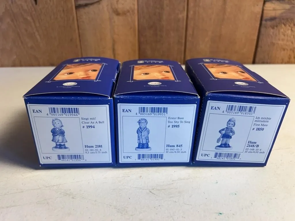 Goebel Hummel Club Porcelain Figurines Set