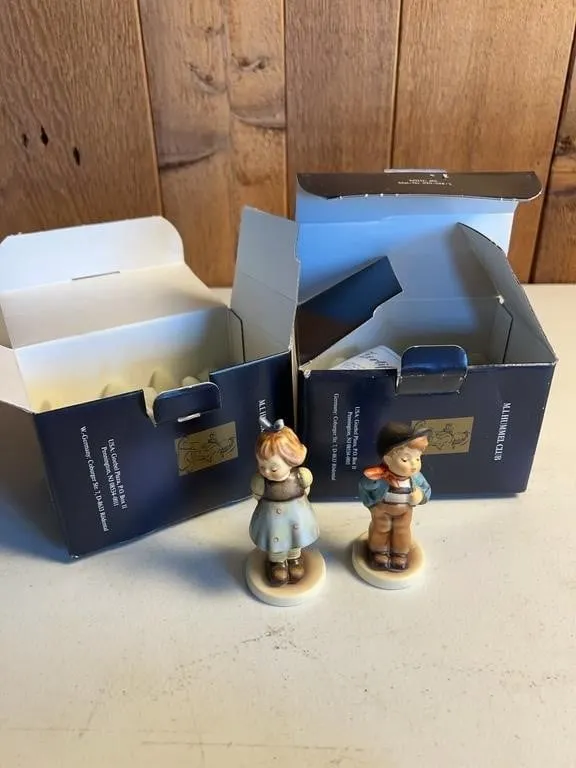 Goebel M.I. Hummel Club Figurines w/ Boxes