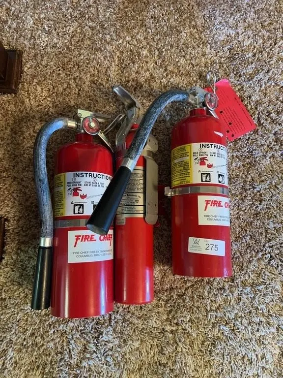 Fire Chief & Casco Dry Chemical Extinguishers